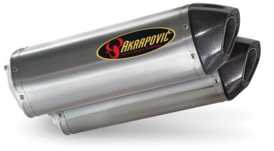 AKRAPOVIC BOLT-ON HEX TITANIUM EXHAUST