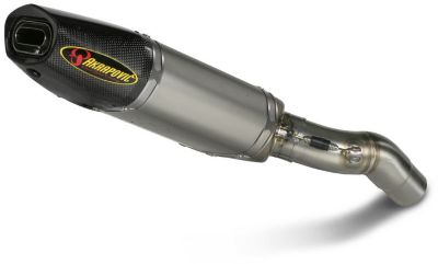 AKRAPOVIC SLIP ON CARBON FIBER EXHAUST