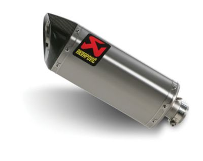 AKRAPOVIC HEX SLIP-ON TITANIUM EXHAUST