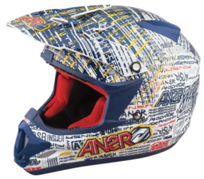 2011 ANSWER COMET HELMET - DOTCOM