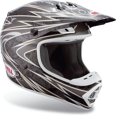 2010 BELL MX-1 HELMET - BONES