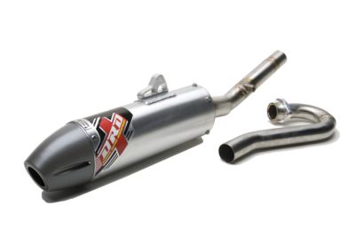 DR.D COMPLETE STAINLESS STEEL EXHAUST WITH SPARK ARRESTOR