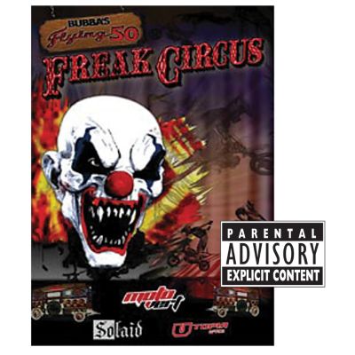 BUBBA'S FLYING 50 FREAK CIRCUS 2 DVD