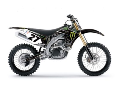 2011 FACTORY EFFEX MONSTER ENERGY COMPLETE GRAPHIC AND PLASTIC KIT - KAWASAKI
