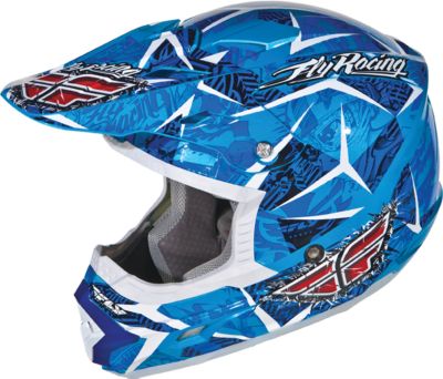 2011 FLY YOUTH TROPHY II HELMET