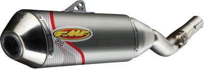 FMF Q4 TITANIUM SLIP-ON EXHAUST W/SPARK ARRESTOR