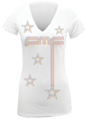 FMF WOMENS CMY LINE T-SHIRT