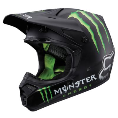 2012 FOX V3 HELMET - RC MONSTER MATTE