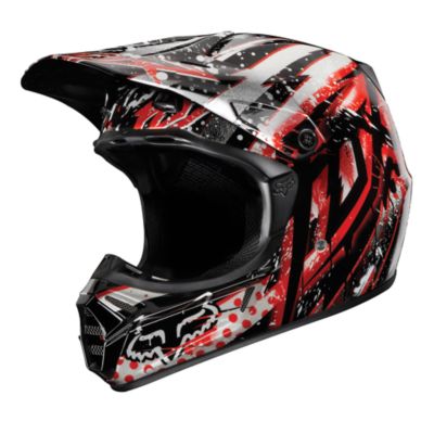  2011 FOX V3 HELMET - RIOT