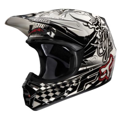 2011 FOX V3 HELMET - VICTORY