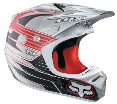 2008 FOX V3 HELMET - STRIPER