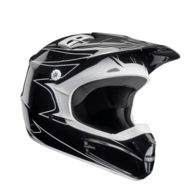 2009 FOX V1 HELMET - WHITEWALL