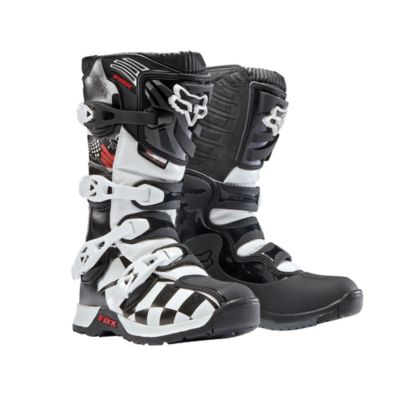 2011 FOX YOUTH COMP 5 BOOTS - CHECKED OUT