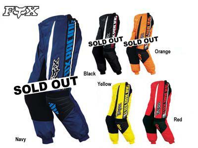 2005 FOX YOUTH 180 PANT