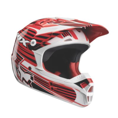 2010 FOX YOUTH V1 HELMET - RACE