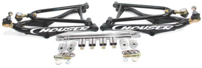 HOUSER LONG TRAVEL A-ARMS +1W,+.75F GLOSS BLACK