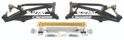  HOUSER SLICAST LONG TRAVEL MAX GROUND CLEARANCE A-ARMS +.5W,+0F GLOSS BLACK