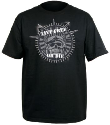 2008 NO FEAR LIVE OR DIE T-SHIRT