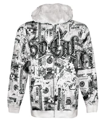 2008 NO FEAR PUZZLED MONEY HOODY