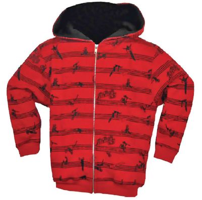 2008 NO FEAR CHILDS TRICK STRIPE HOODY