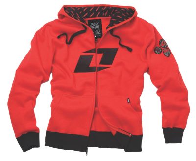 2008 ONE INDUSTRIES ARCTIC SOLID ZIP HOODY