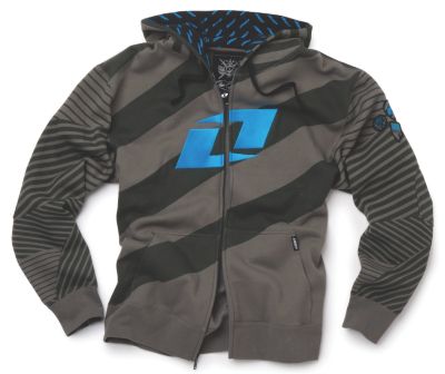 2008 ONE INDUSTRIES ARCTIC STRIPES ZIP HOODY