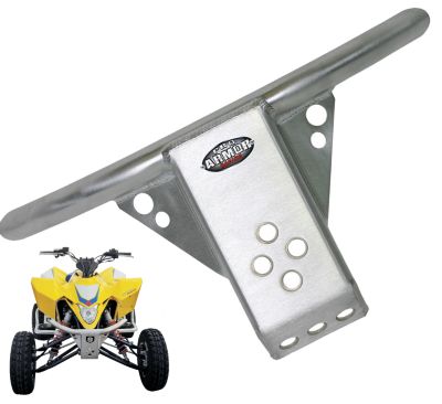 PRO ARMOR BULL HORN FRONT BUMPER - SILVER