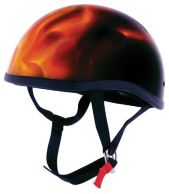 SKID LID ORIGINAL HELMET - REAL FLAMES