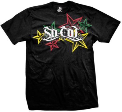 SOCAL SMOKE STARS TEE SHIRT