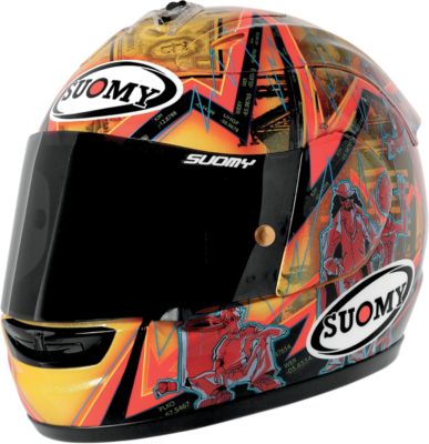 SUOMY SPEC 1R EXTREME WALL STREET HELMET