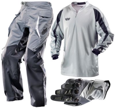 2008 THOR RIDE PANTS JERSEY GLOVES COMBO