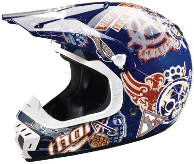 2008 THOR YOUTH QUADRANT HELMET REBEL