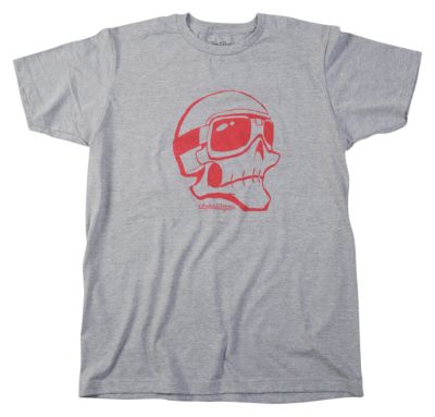 TROY LEE DESIGNS OPEN FACE SKULL T-SHIRT