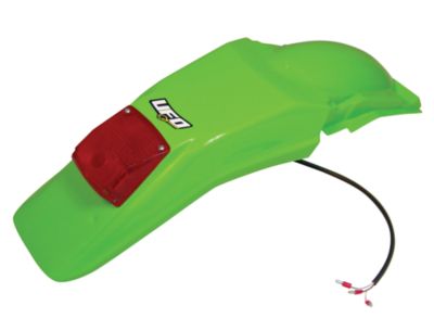  UFO REAR FENDER WITH LIGHT 05 - GREEN