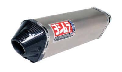 YOSHIMURA TRC SLIP-ON EXHAUST - TITANIUM DUAL