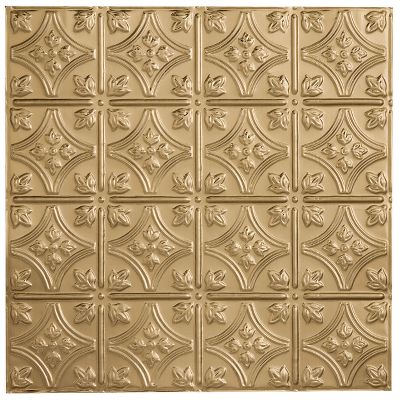 Metallaire Small Floral Circle Brass