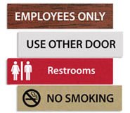 40440MA: Engraved Stock Office Signs