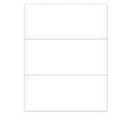 40460WT: Acrylic Desktop Sign Paper Stock - Third Page White