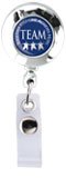 41006: Themed Badge Reel - Chrome - Team