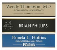 41015MA: Classic Wall Mounted Nameplates
