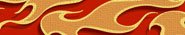 41021MA: Themed Lanyard - Flames