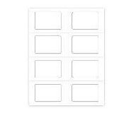 41169WT: Adhesive Label - Blank White - 3 x 2