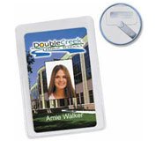 41205: Badge Holder - Credit Card - Vinyl w/Magnetic Attachment