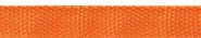 41512ORMA: Flat Woven Stock Lanyard - Orange