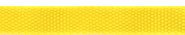 41512YLMA: Flat Woven Stock Lanyard - Yellow