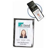 42605: Badge Holder - Magnetic - Vertical