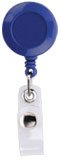 42811BL: Badge Reel - Round - Blue