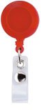 42811RD: Badge Reel - Round - Red