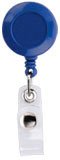 43036BL: Scrubs Badge Reel - Round - Blue