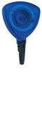 43269BL: Badge Reel - Triangle - Blue
